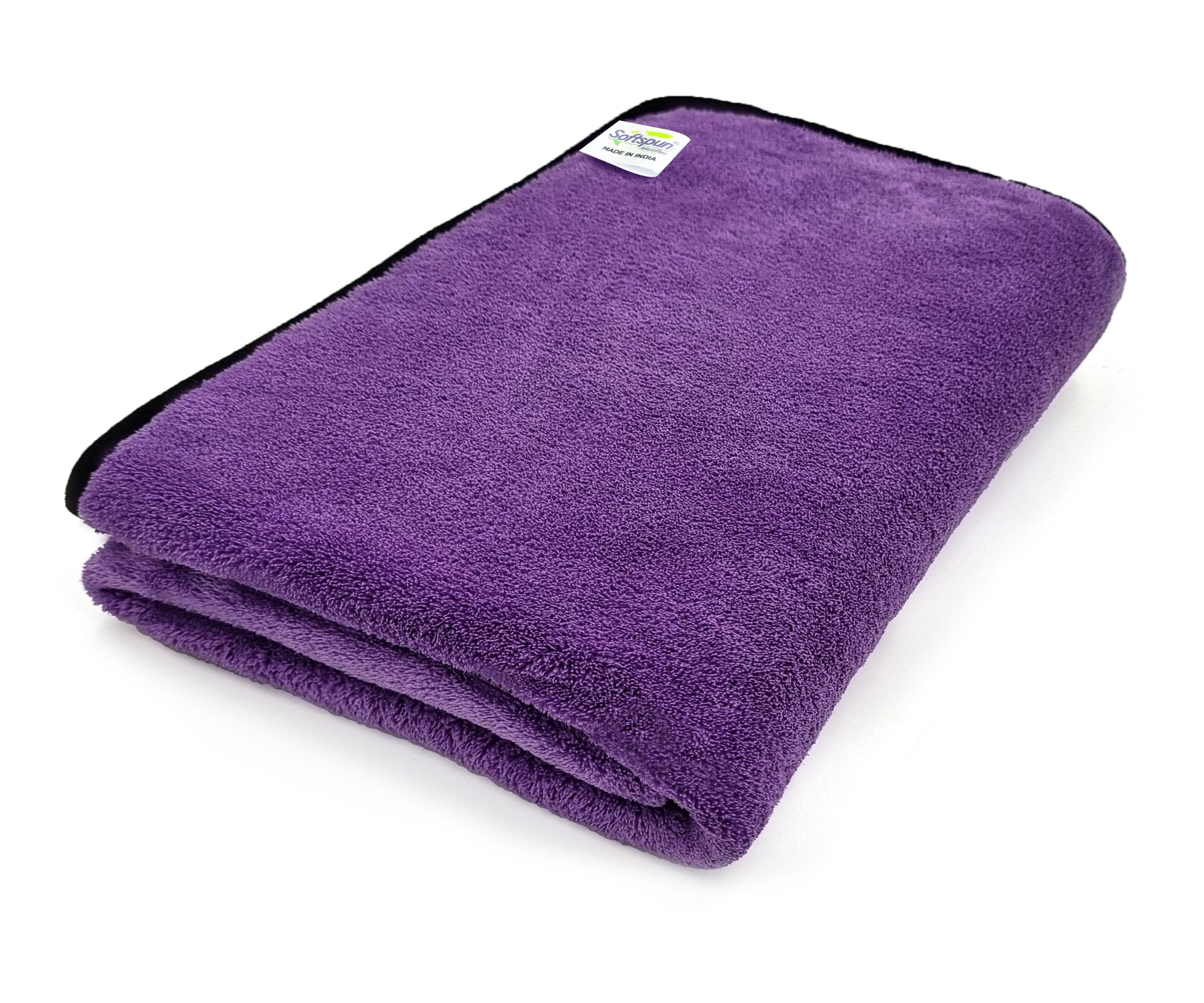 SOFTSPUN Microfiber Bath Towel 1 pc70140cm280 GSM , Ultra Absorbent Super Soft & Comfortable Quick Drying for Men & Women Daily Use Pack of 1 Extra Large Size Unisex.