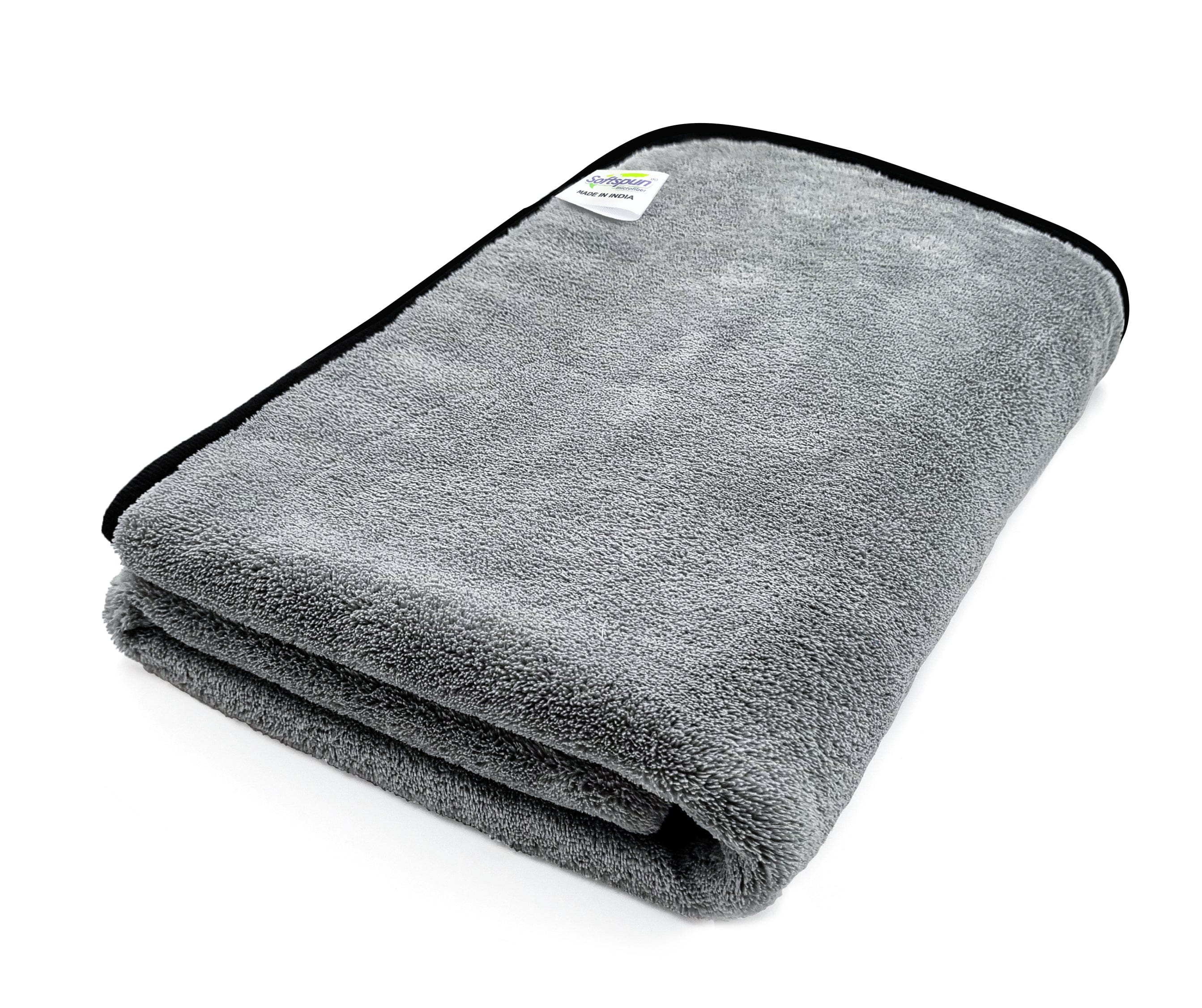 SOFTSPUN Microfiber Bath Towel 1 pc 60x120cm280 GSM Ultra Absorbent Super Soft & Comfortable Quick Drying for Men & Women Daily Use Pack of 1 Extra Large Size Unisex.