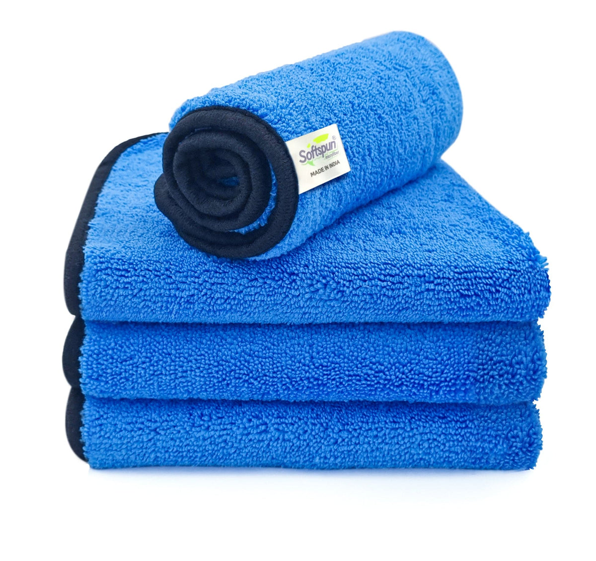 Softspun 760 GSM High Loop Microfiber Car Cleaning Cloth