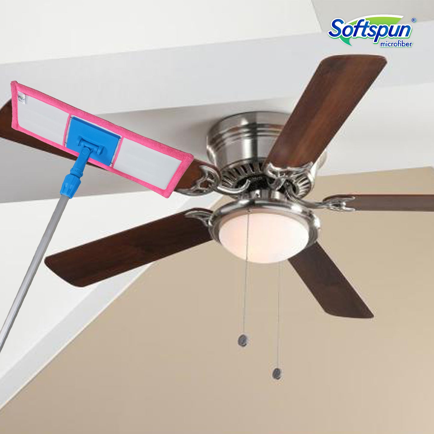 Microfiber Wet & Dry Pocket Mop Refill 19"