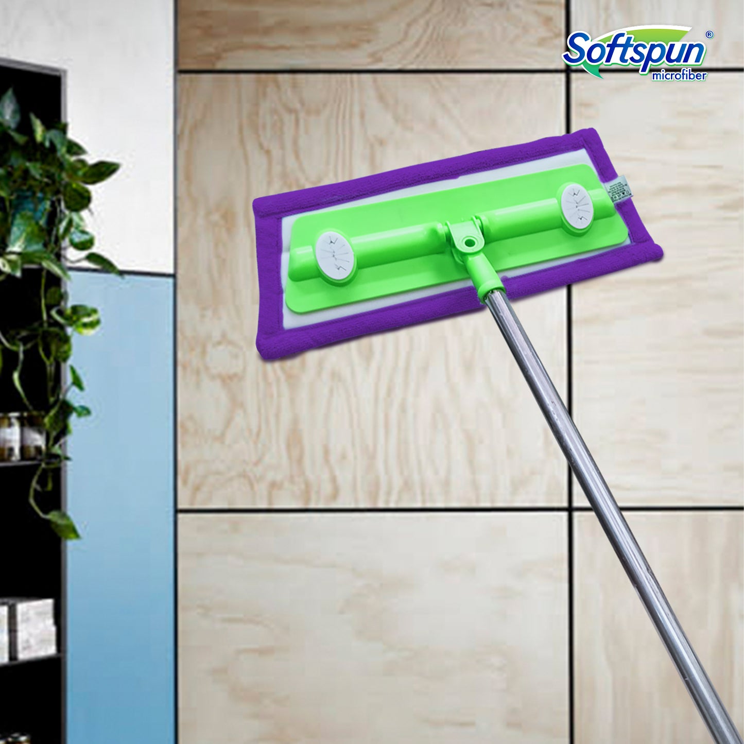 Microfiber Wet & Dry Velcro Mop Refill 18"