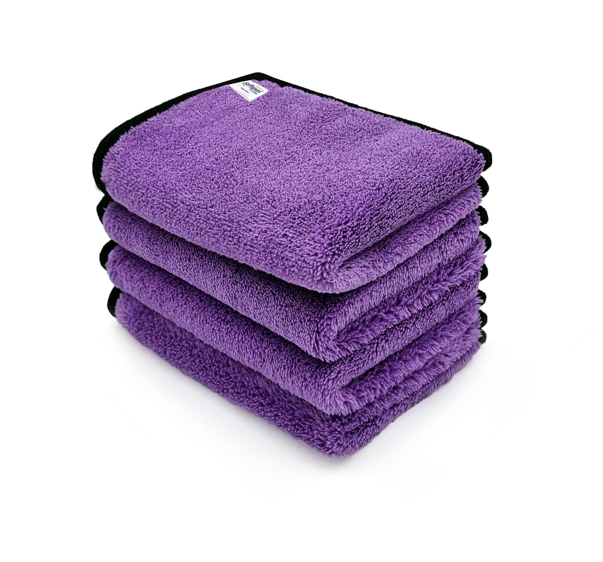 SOFTSPUN Microfiber Baby Hand & Face Wipes 20x30 Cms, 4 Piece Towel Set, 280 GSM , Super Soft & Silky for Hand, Face and Body - Hypoallergenic Sensitive Skin Wipes & Washcloths.