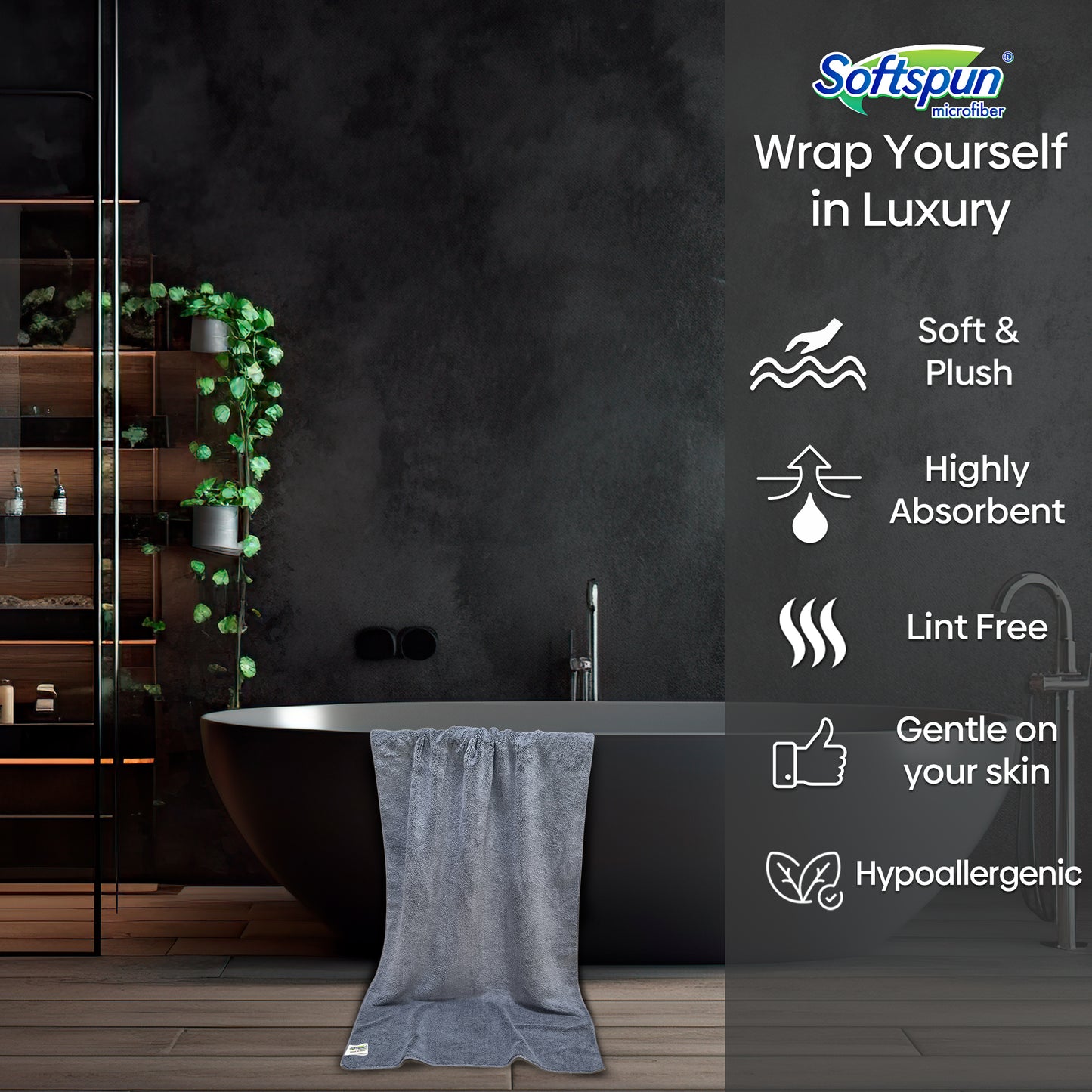 Microfiber Long Loop Bath XL
