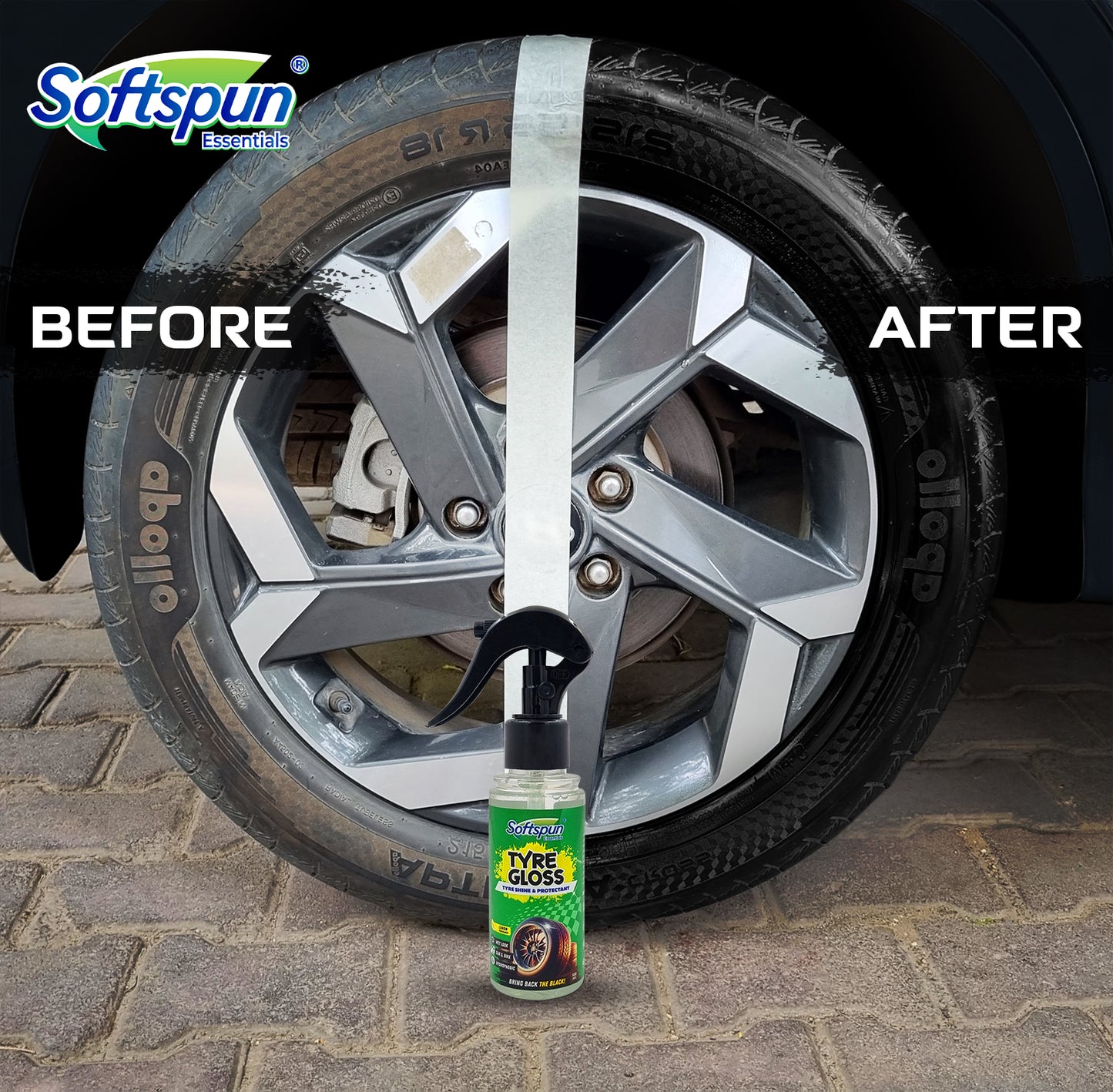 SOFTSPUN Essentials Car Clean & Wash Starter Kit