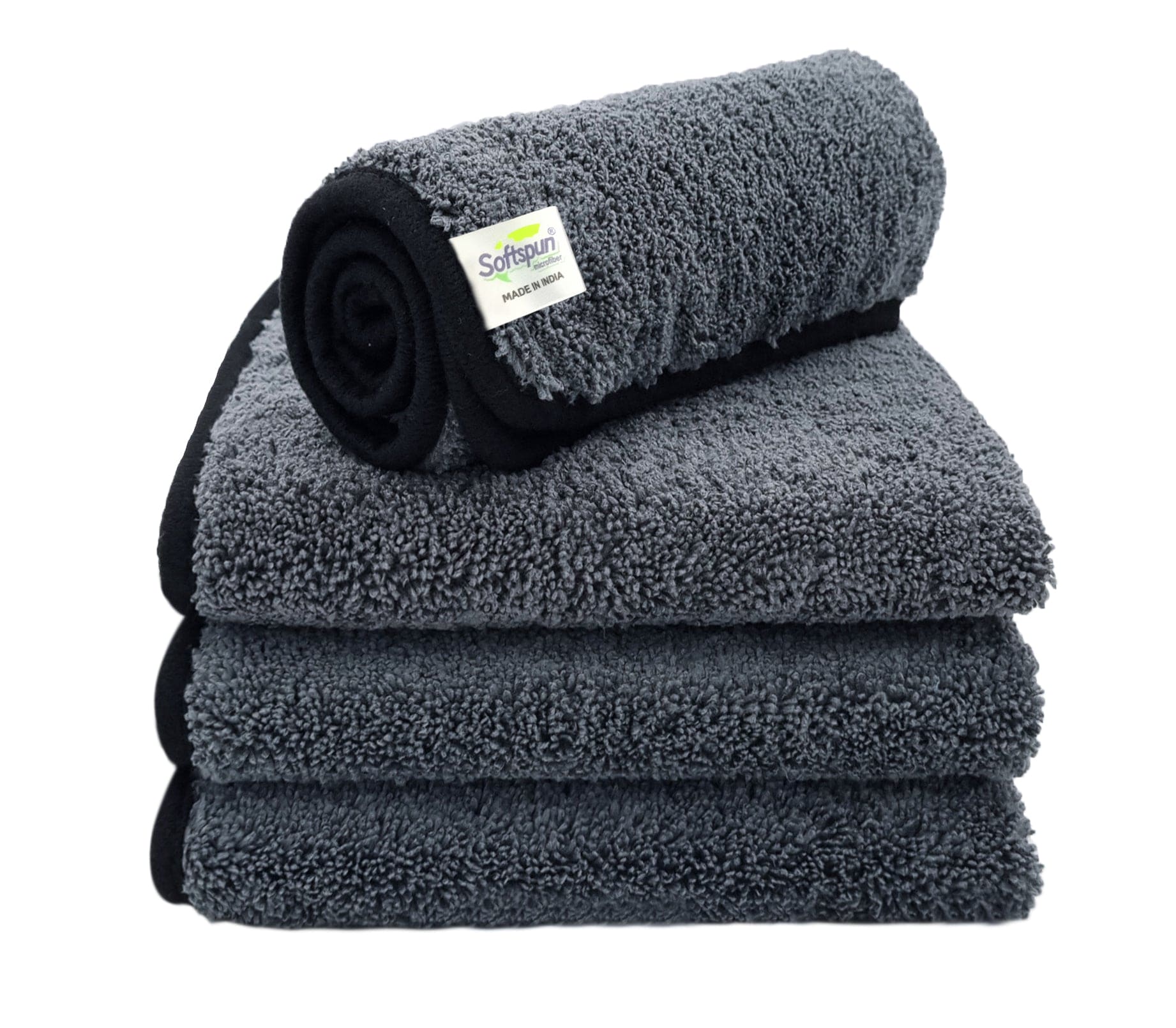 Softspun 760 GSM High Loop Microfiber Car Cleaning Cloth