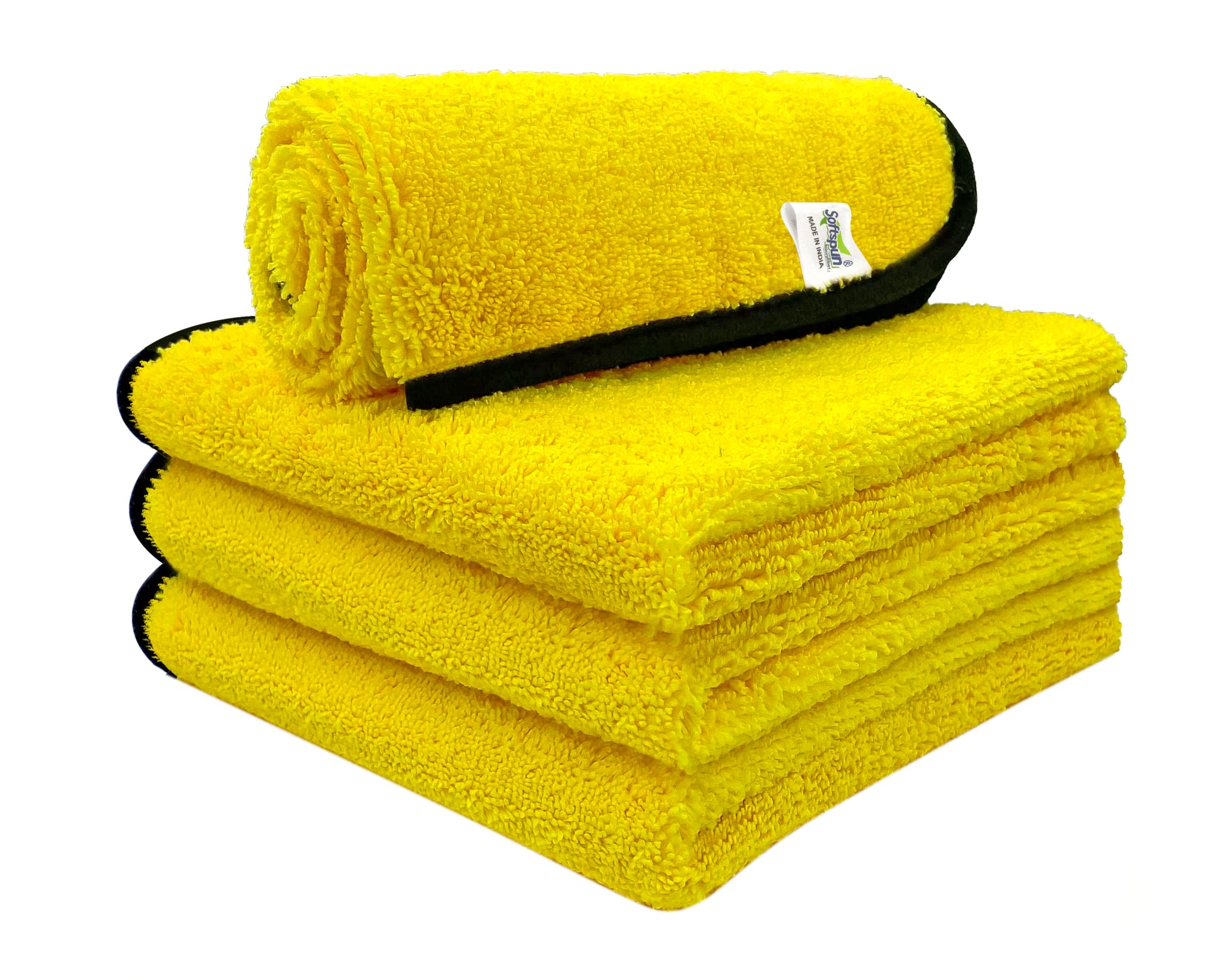 Softspun 760 GSM High Loop Microfiber Car Cleaning Cloth