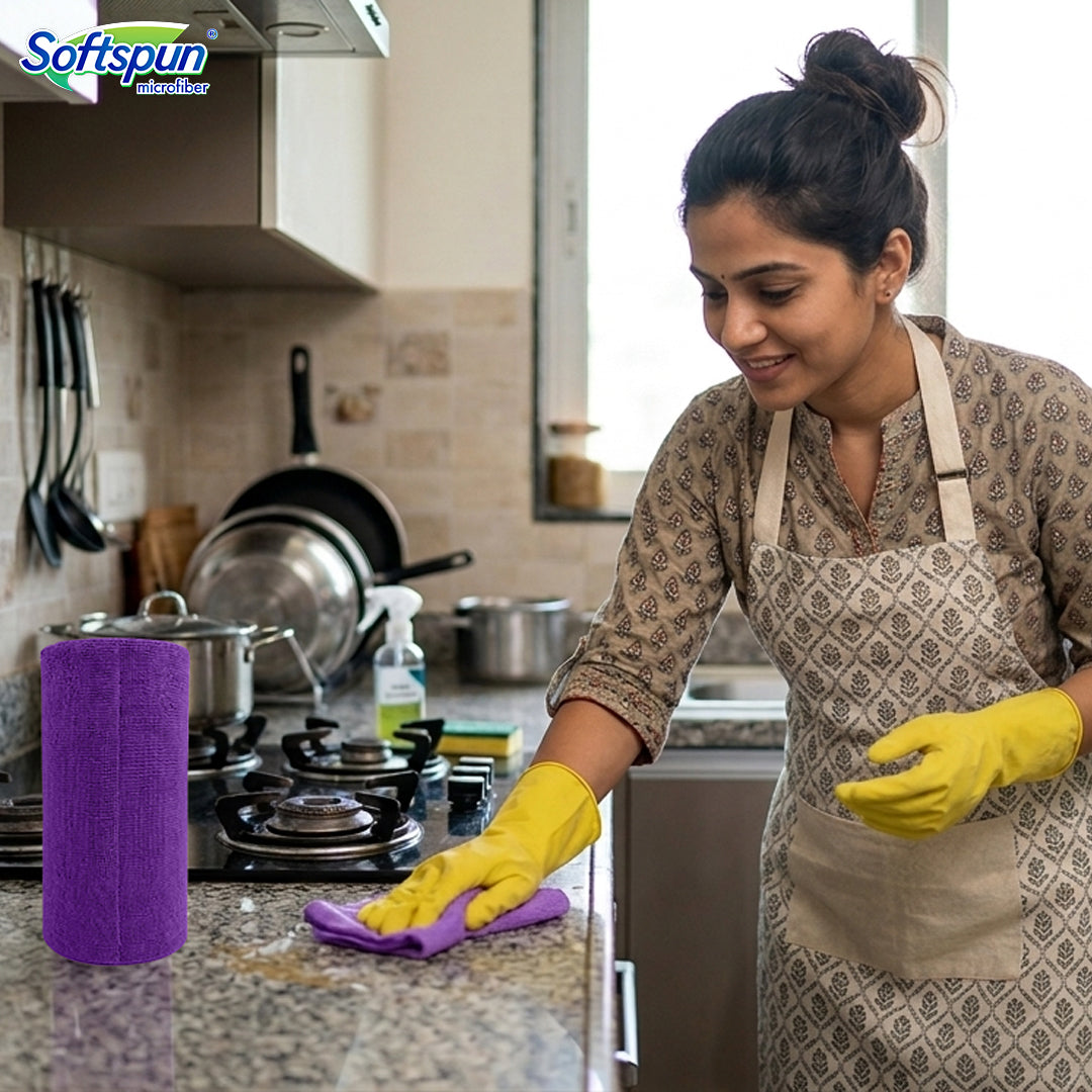 Microfiber Cleaning Roll