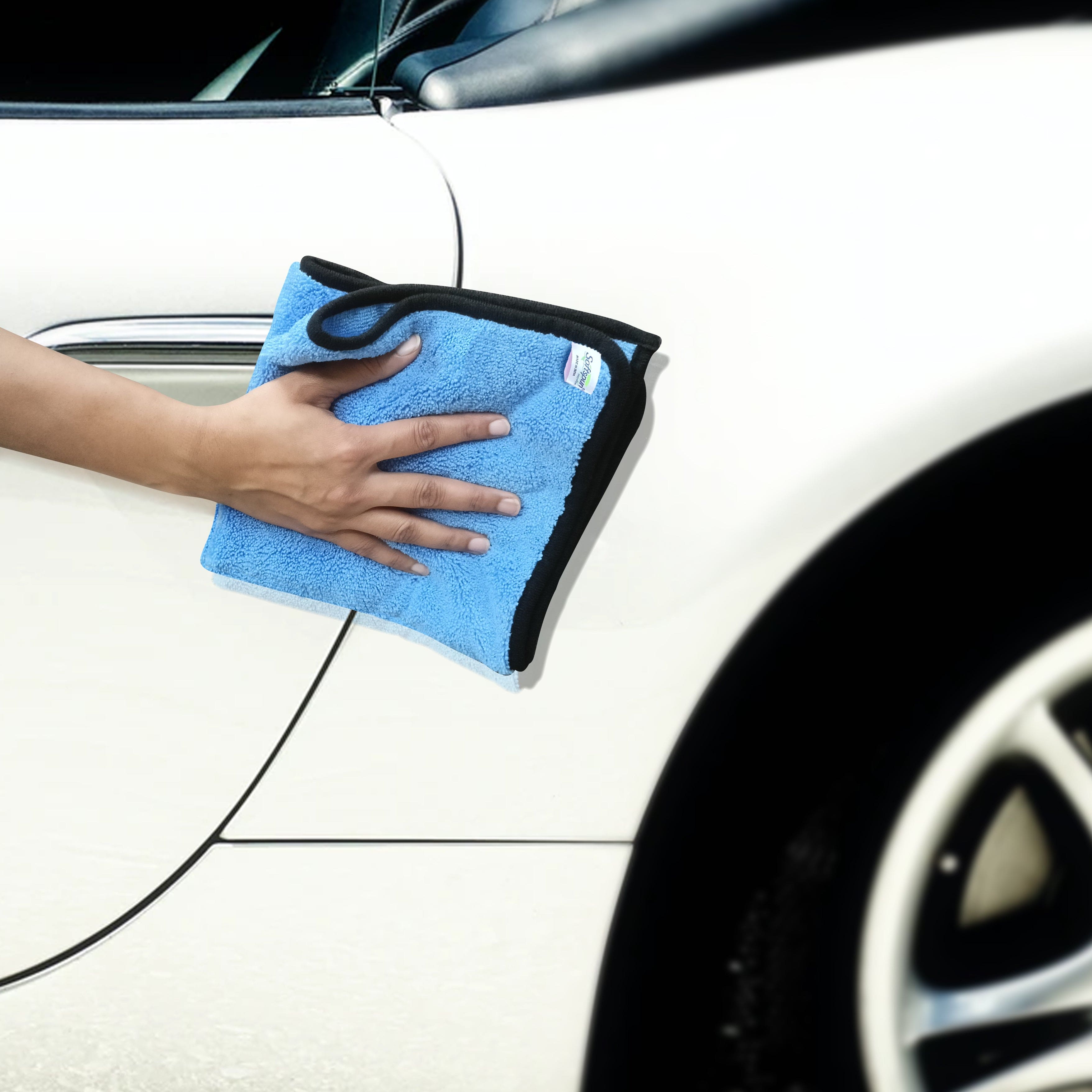 Softspun 760 GSM High Loop Microfiber Car Cleaning Cloth