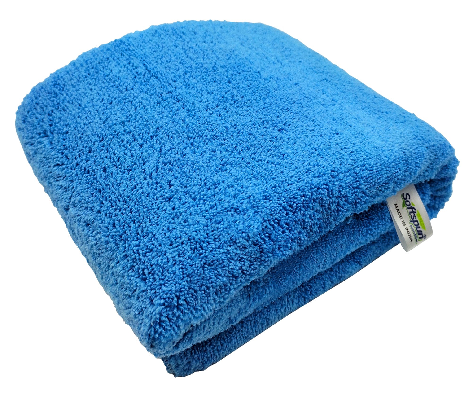 SOFTSPUN Microfiber High Loop Gym & Sports Towels for Men & Women 1pcs 380 GSM Fast Drying, Super Absorbent, Lightweight & Ultra-Compact Sweat Towels for Working Out Camping, Travel.