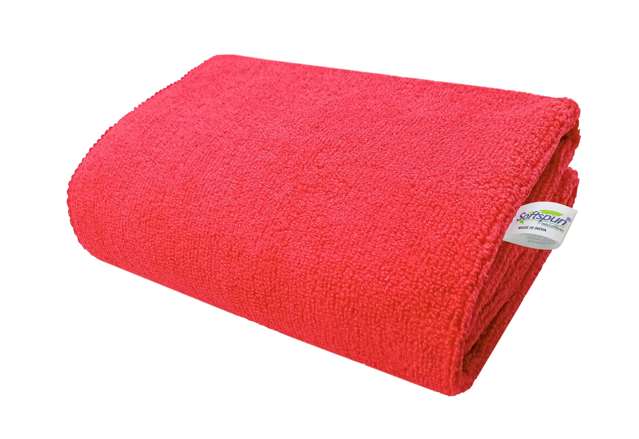 SOFTSPUN Microfiber Gym & Sports Towels for Men & Women 1 pcs, 340 GSM. Fast Drying, Super Absorbent, Lightweight & Ultra-Compact Sweat Towels for Working Out Camping, Hiking, Travel