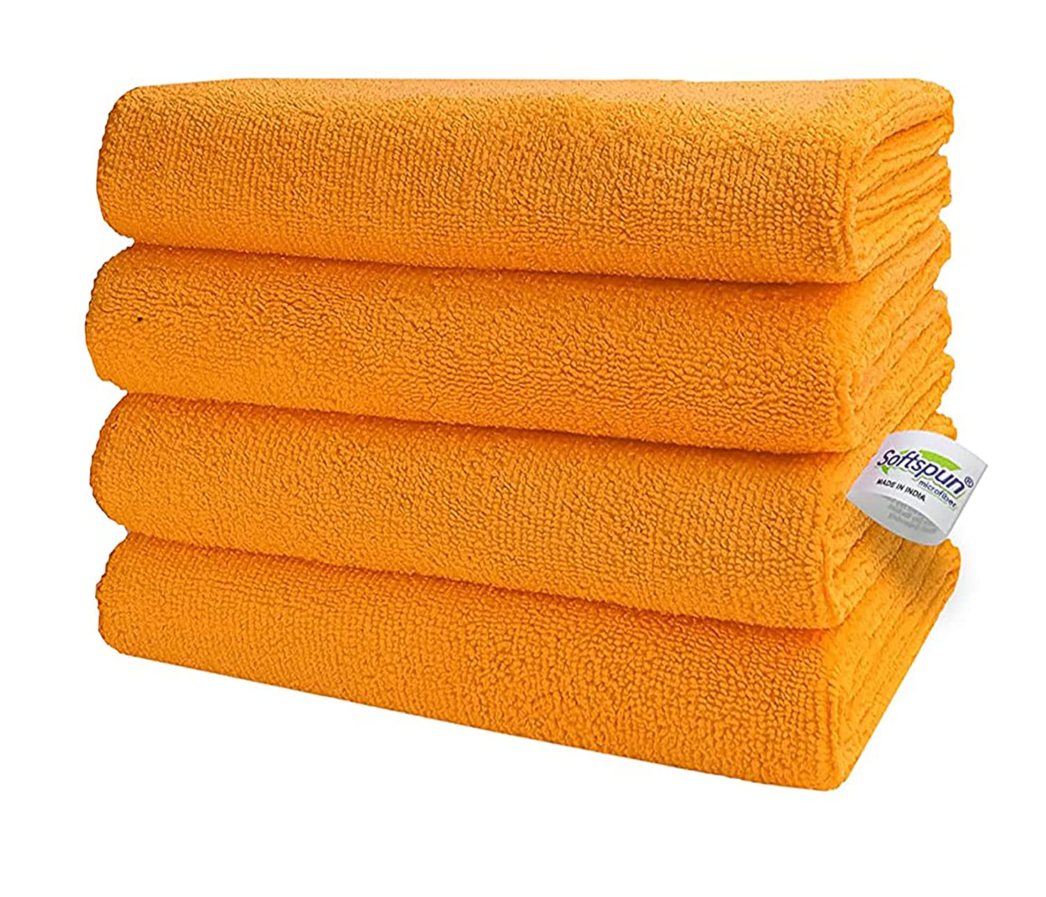 SOFTSPUN Microfiber Baby Hand & Face Wipes Towel 30x30cm 340 GSM Super Soft & Silky for Hand, Face and Body - Hypoallergenic Sensitive Skin Wipes & Washcloths.