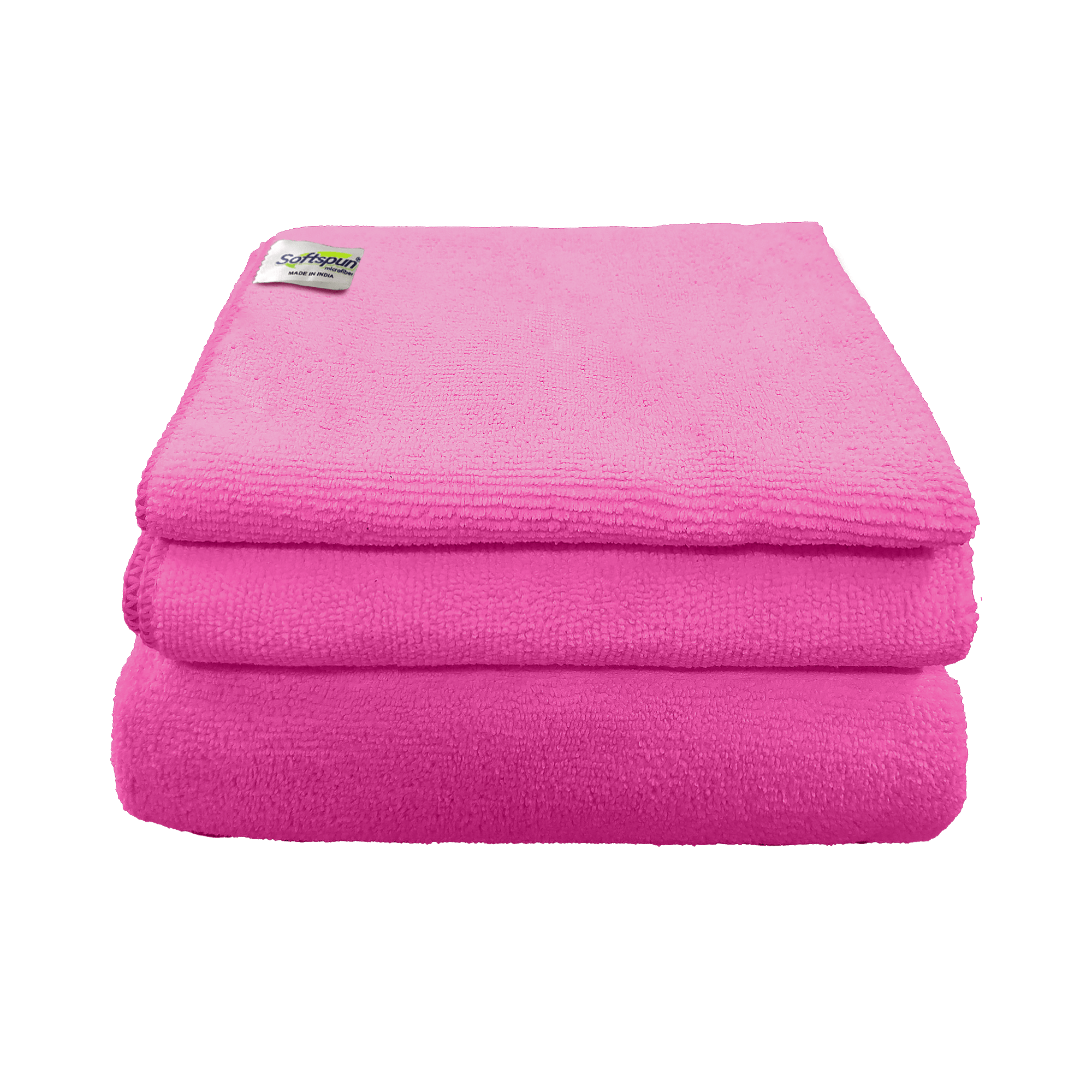 SOFTSPUN Microfiber Baby Face Bath Towel Set of 3 Pieces 340 GSM S