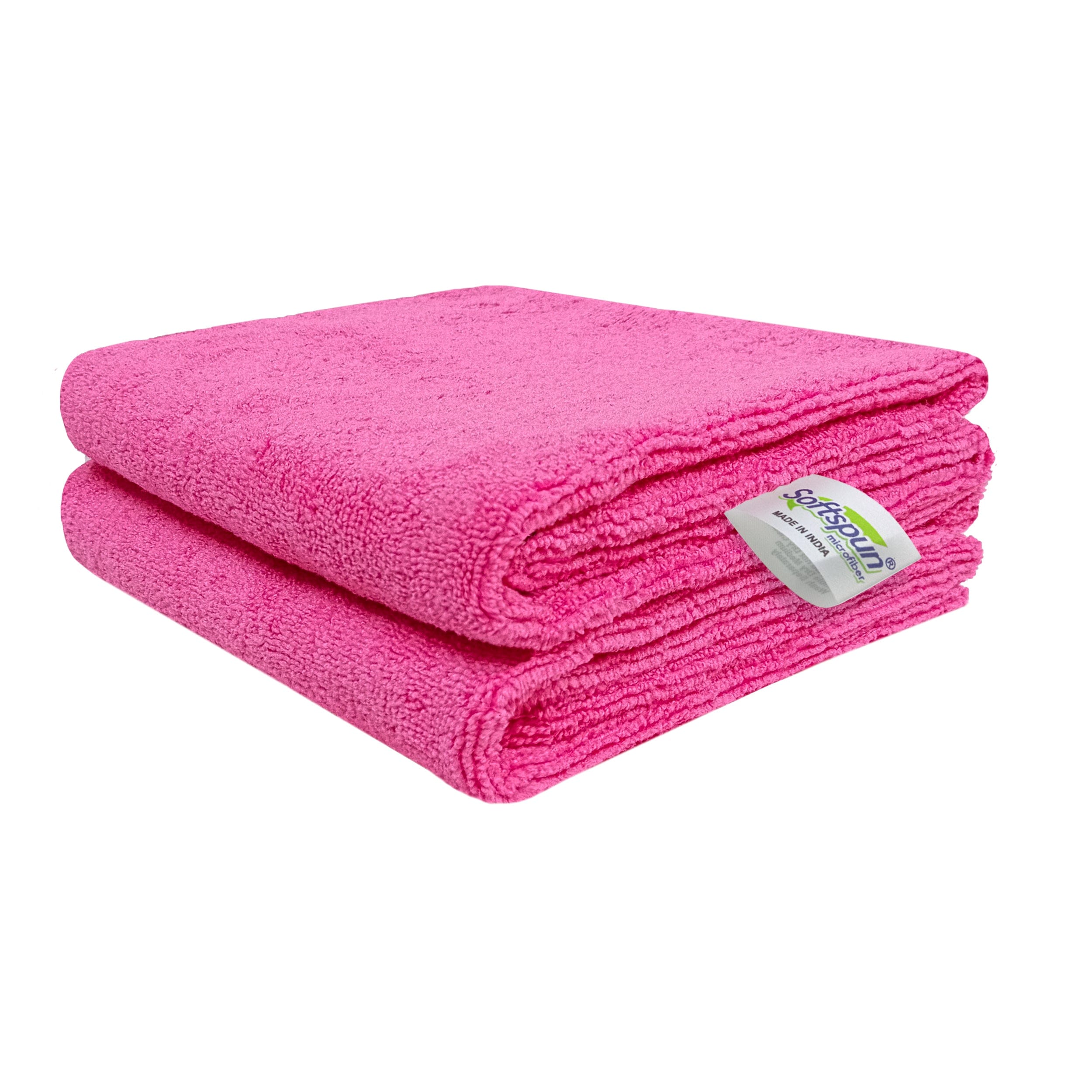 SOFTSPUN Microfiber Face Care Towel, 340 GSM. Super Soft & Comfortable, Quick Drying, Ultra Absorbent in Large Size.