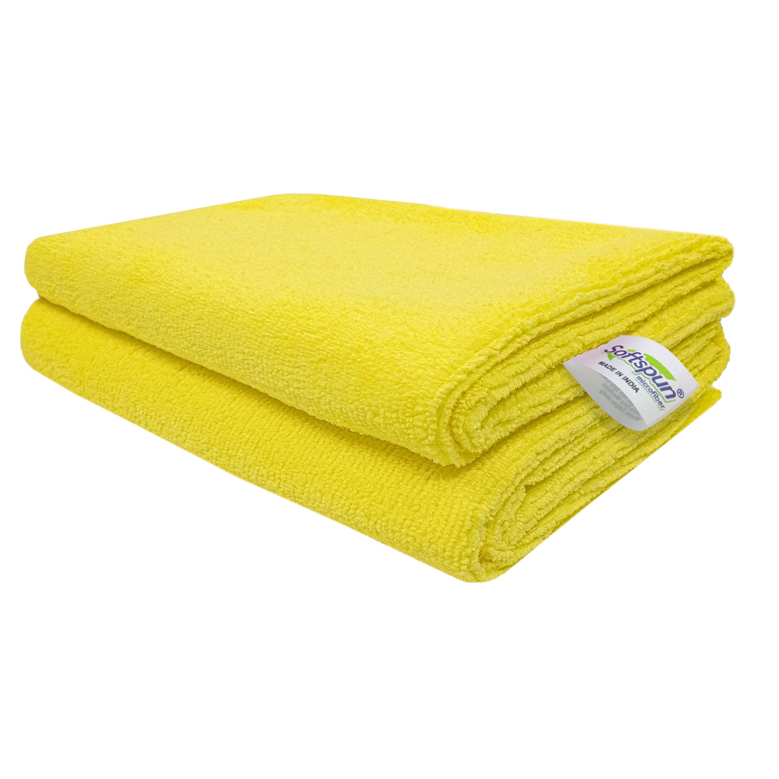 SOFTSPUN Microfiber Face Care Towel, 340 GSM. Super Soft & Comfortable, Quick Drying, Ultra Absorbent in Large Size.