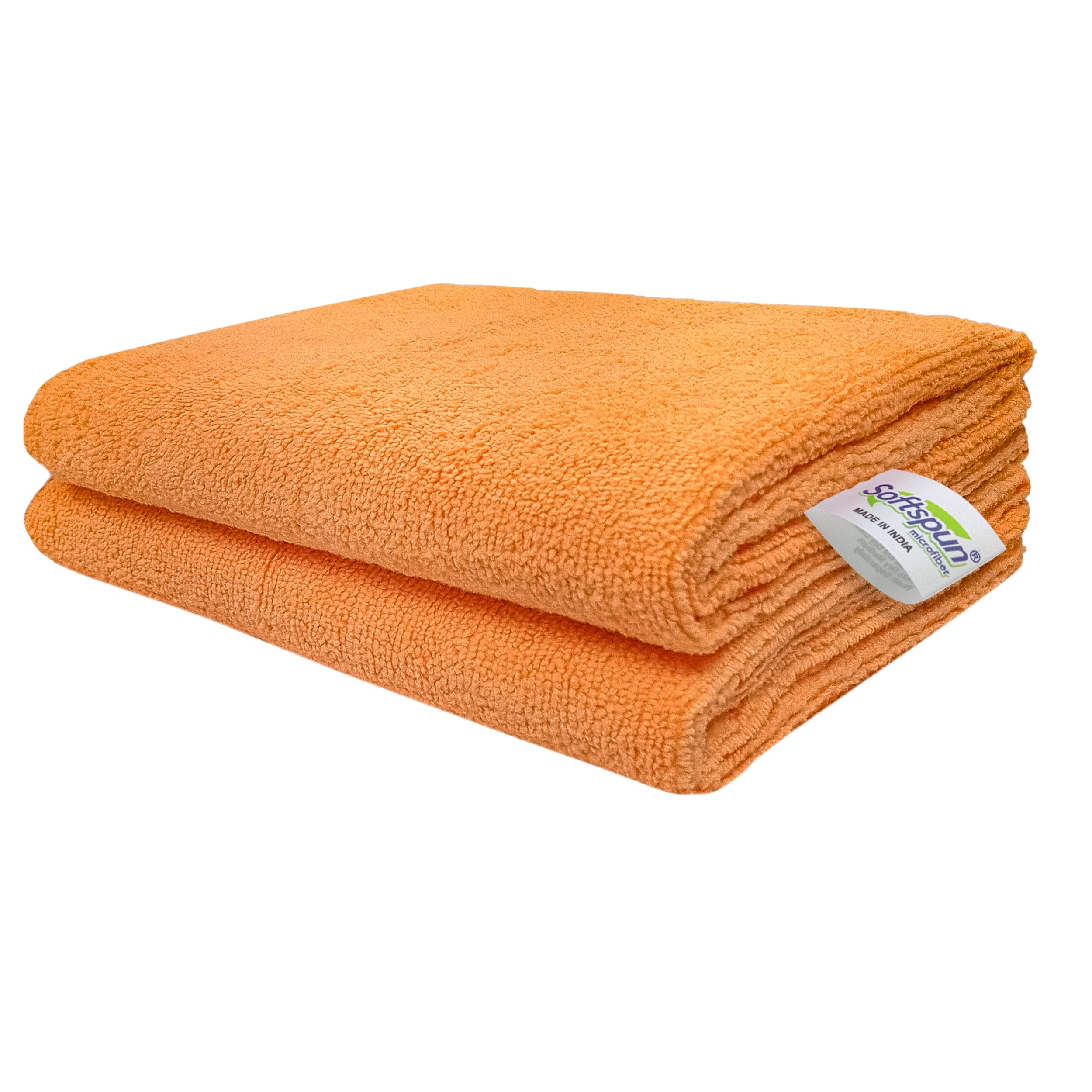 SOFTSPUN Microfiber Face Care Towel, 340 GSM. Super Soft & Comfortable, Quick Drying, Ultra Absorbent in Large Size.