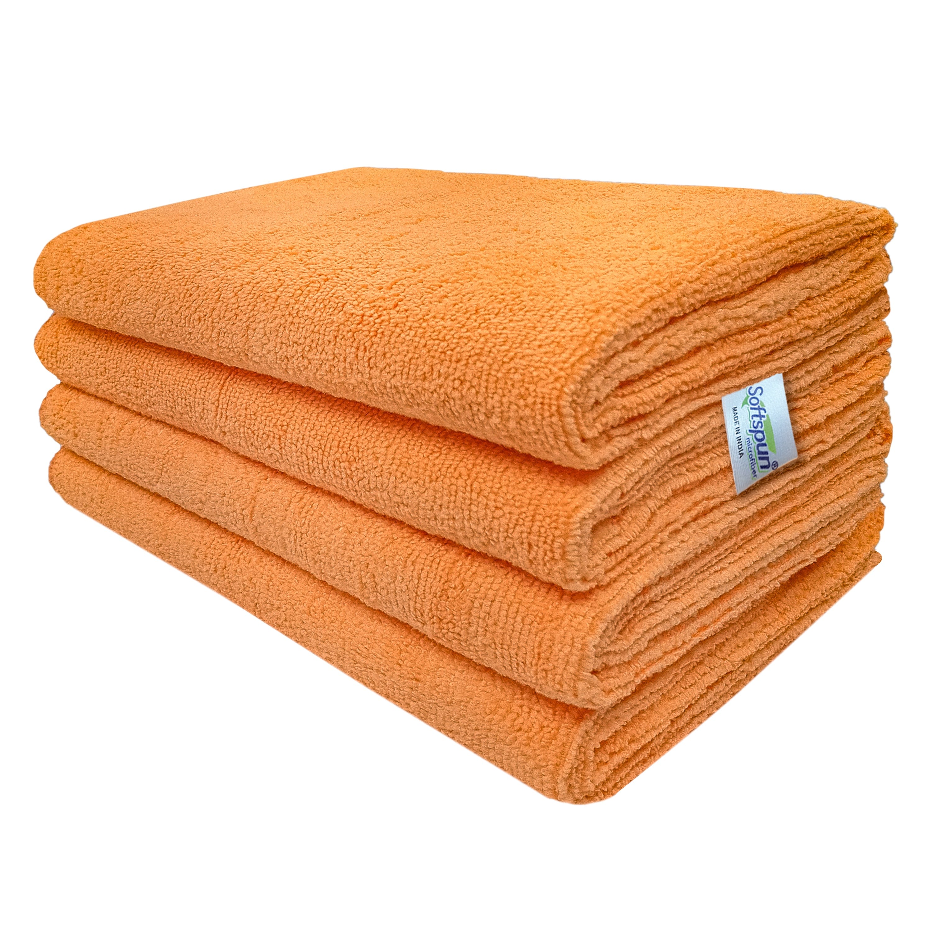 SOFTSPUN Microfiber Face Care Towel, 340 GSM. Super Soft & Comfortable, Quick Drying, Ultra Absorbent in Large Size.