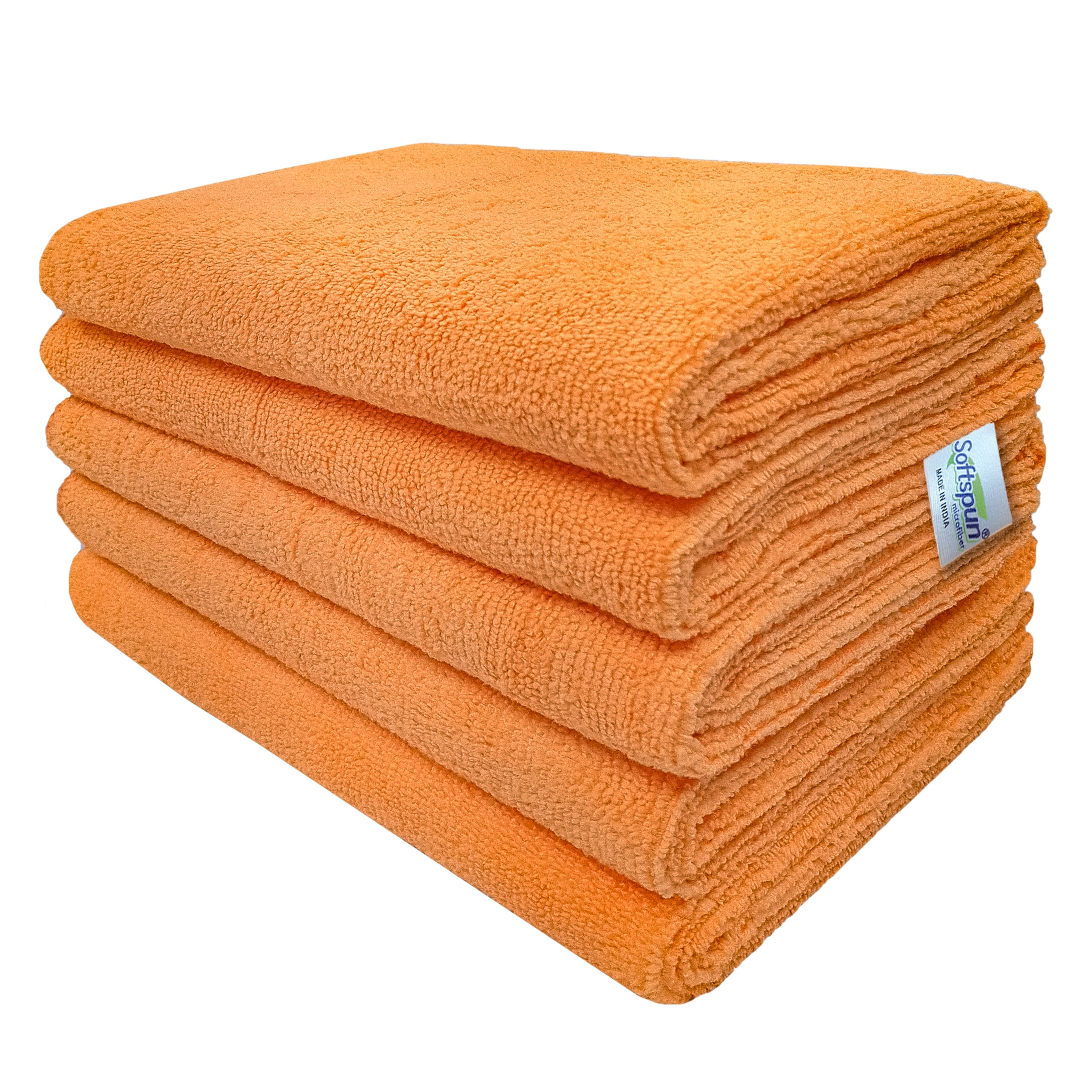 SOFTSPUN Microfiber Face Care Towel, 340 GSM. Super Soft & Comfortable, Quick Drying, Ultra Absorbent in Large Size.