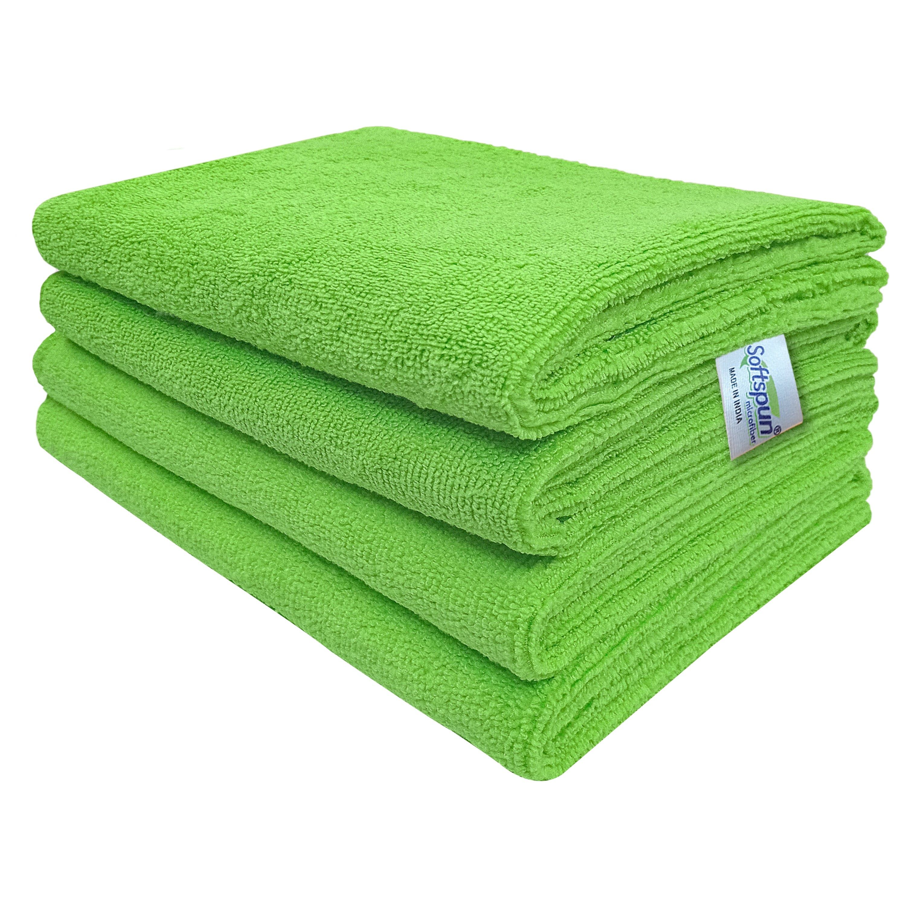 Softspun 340 GSM Microfiber cloth for car cleaning Washing & Detailing