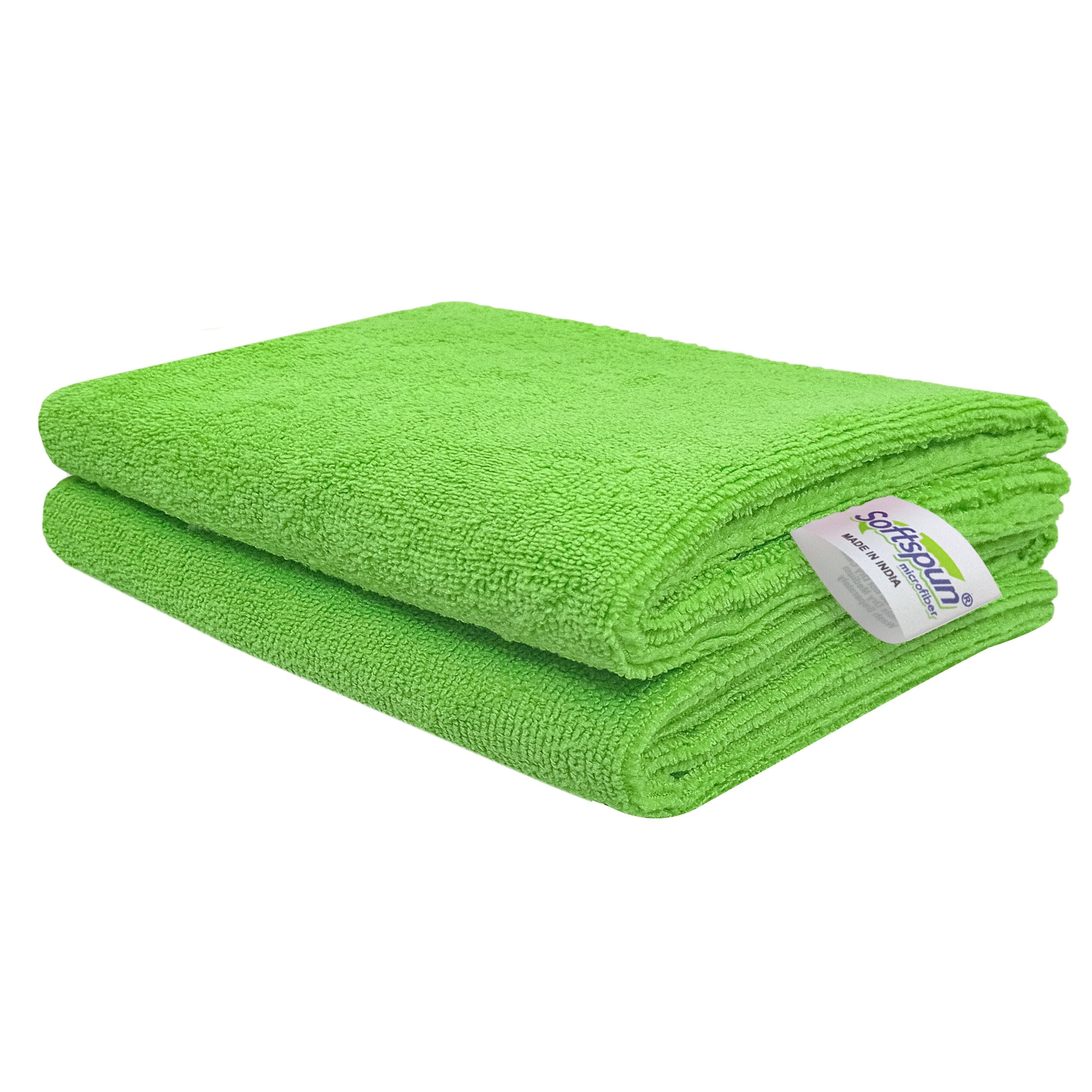 SOFTSPUN Microfiber Face Care Towel, 340 GSM. Super Soft & Comfortable, Quick Drying, Ultra Absorbent in Large Size.