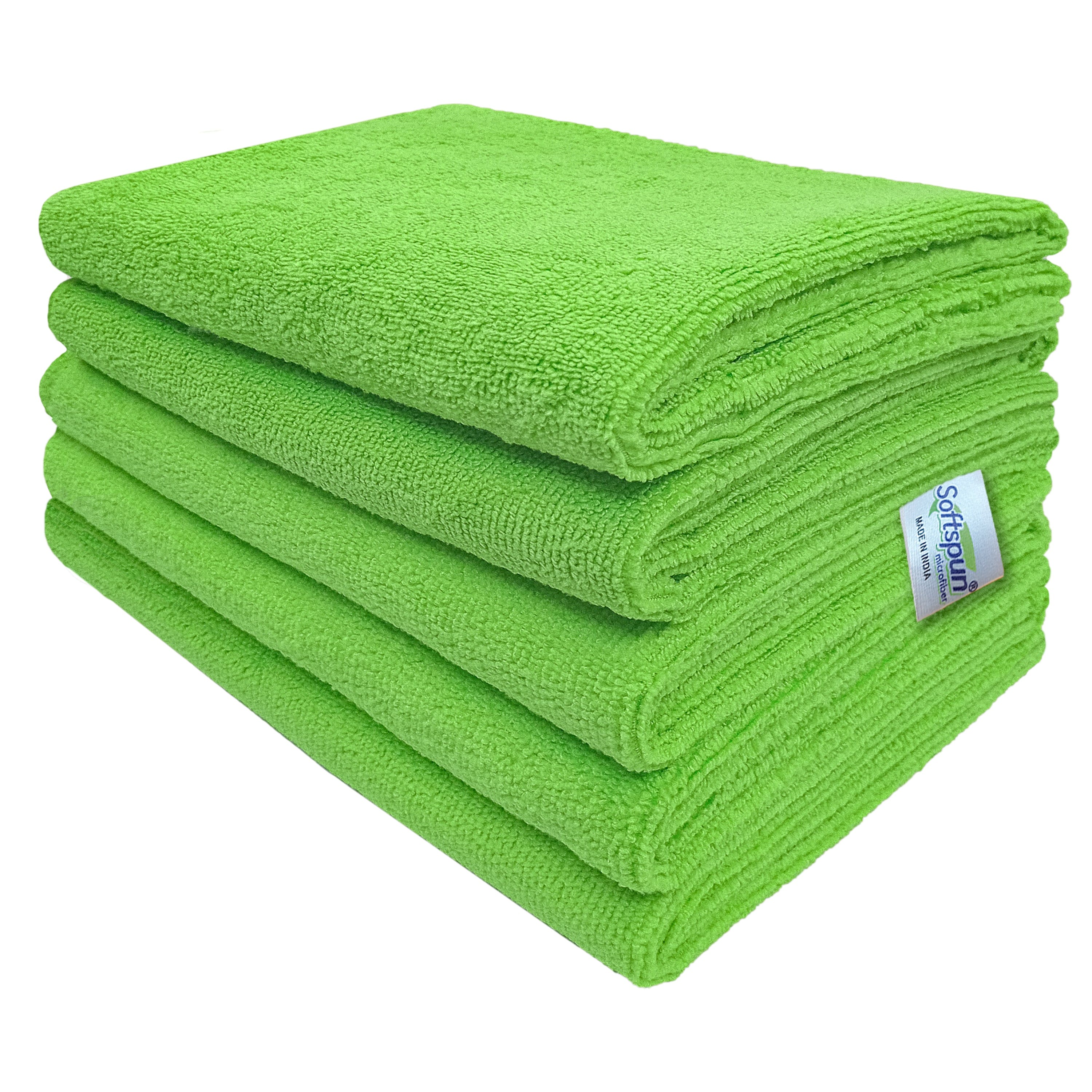 SOFTSPUN Microfiber Face Care Towel, 340 GSM. Super Soft & Comfortable, Quick Drying, Ultra Absorbent in Large Size.