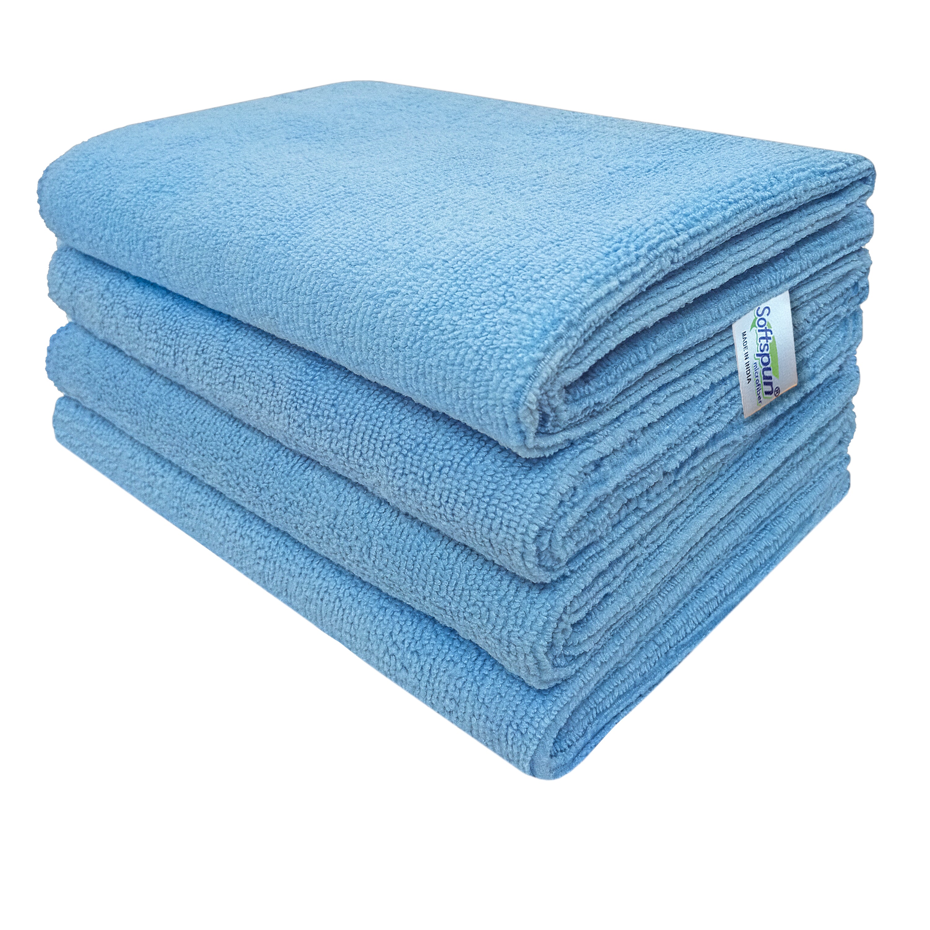 SOFTSPUN Microfiber Face Care Towel, 340 GSM. Super Soft & Comfortable, Quick Drying, Ultra Absorbent in Large Size.