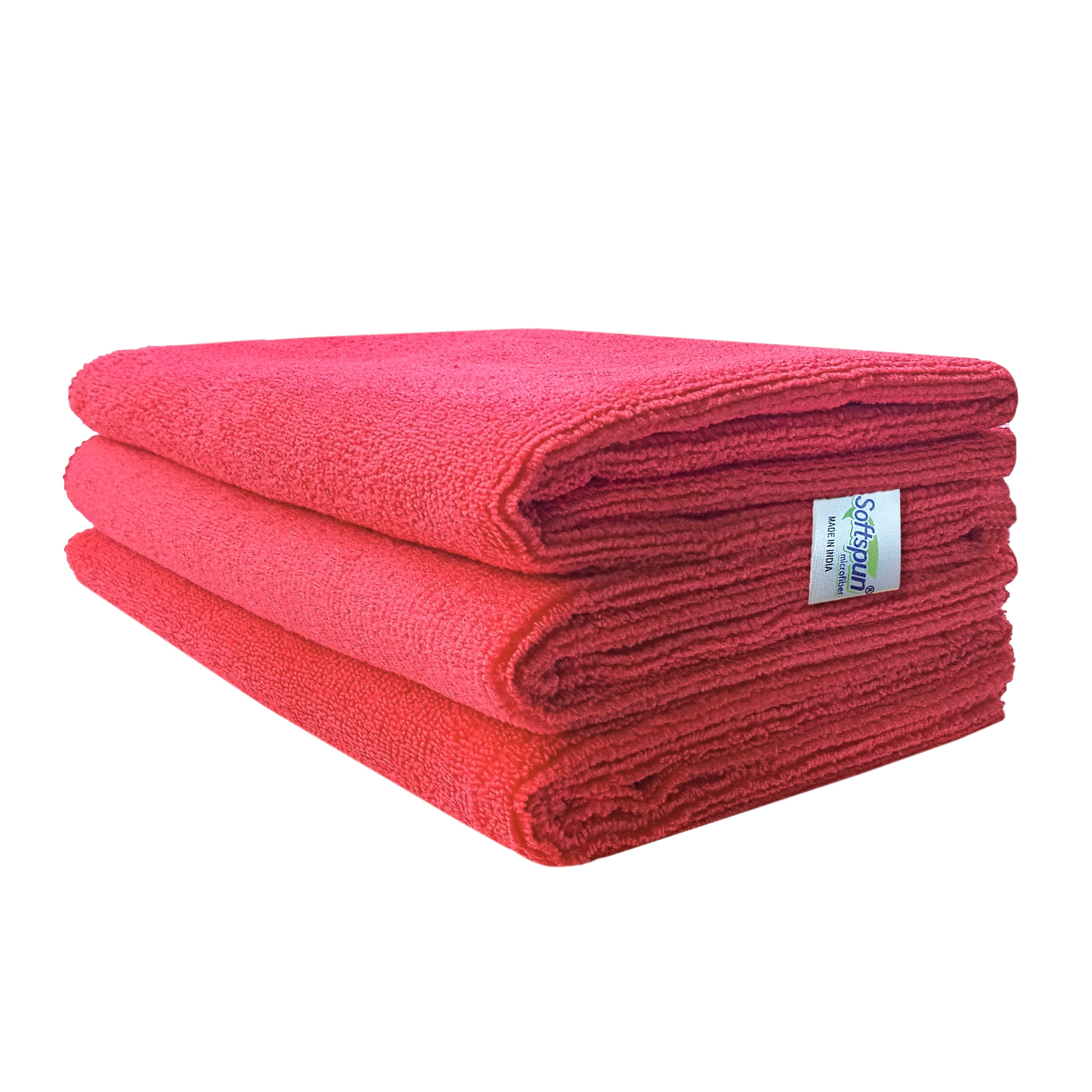 SOFTSPUN Microfiber Face Care Towel, 340 GSM. Super Soft & Comfortable, Quick Drying, Ultra Absorbent in Large Size.