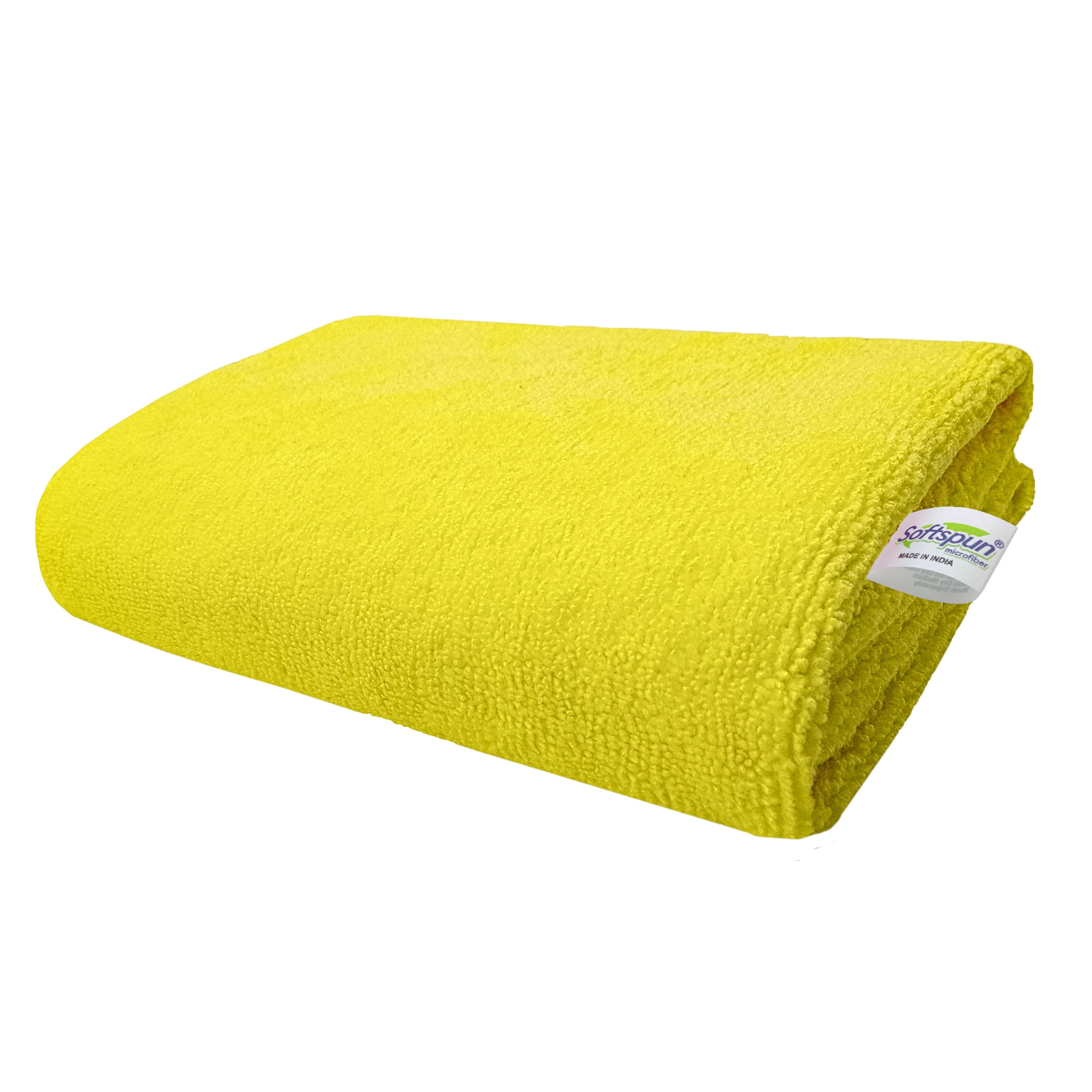 SOFTSPUN Microfiber Face Care Towel, 340 GSM. Super Soft & Comfortable, Quick Drying, Ultra Absorbent in Large Size.