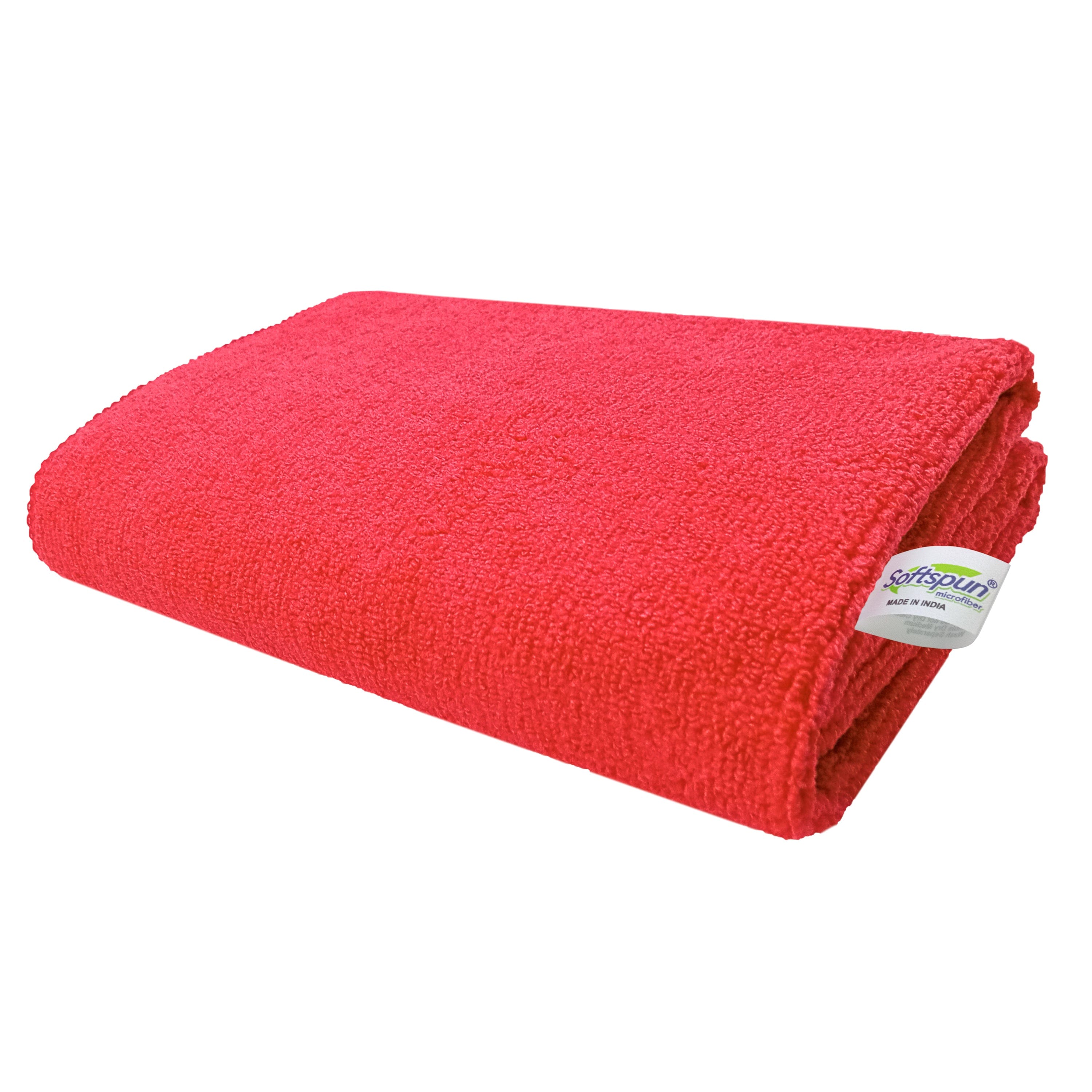 SOFTSPUN Microfiber Face Care Towel, 340 GSM. Super Soft & Comfortable, Quick Drying, Ultra Absorbent in Large Size.