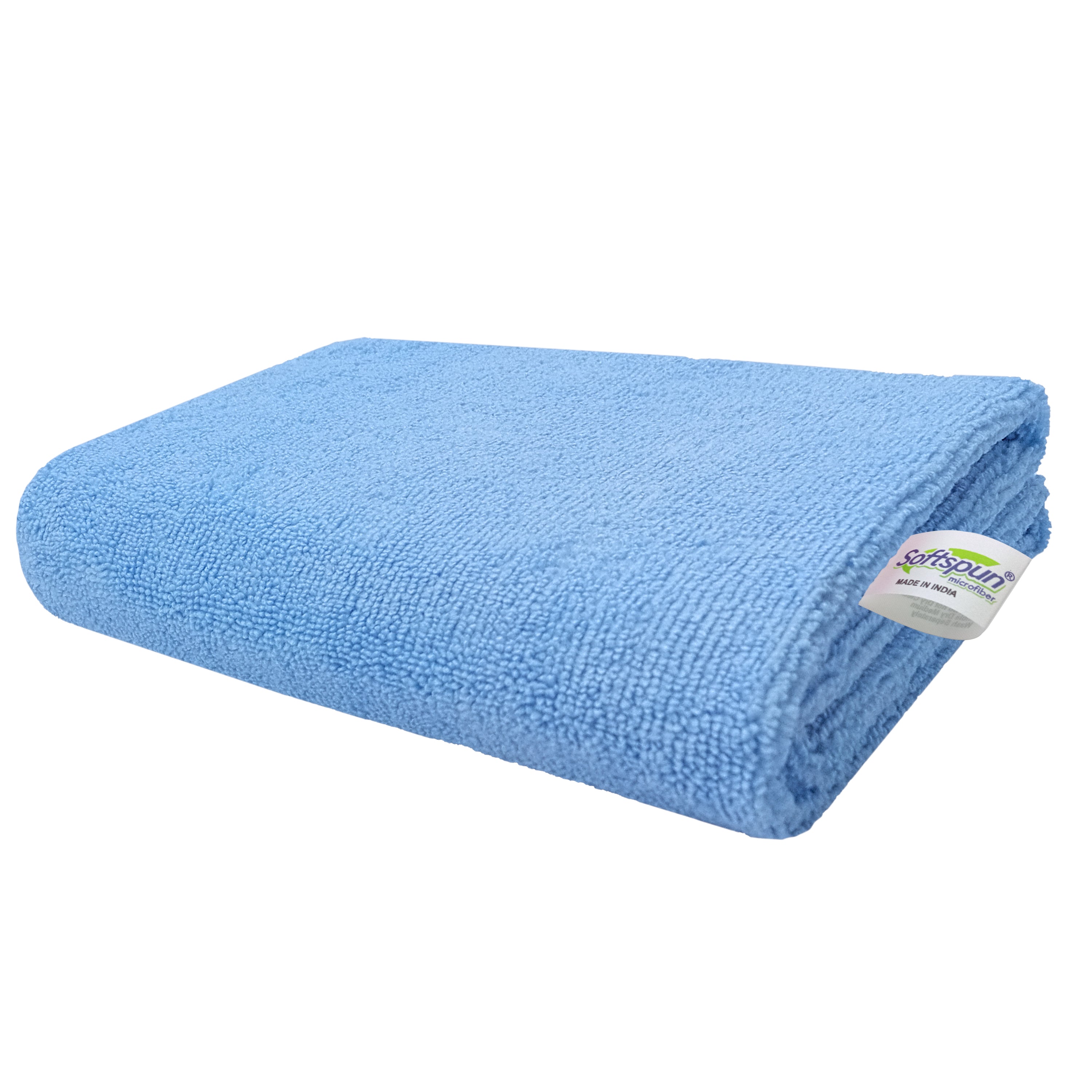 SOFTSPUN Microfiber Face Care Towel, 340 GSM. Super Soft & Comfortable, Quick Drying, Ultra Absorbent in Large Size.