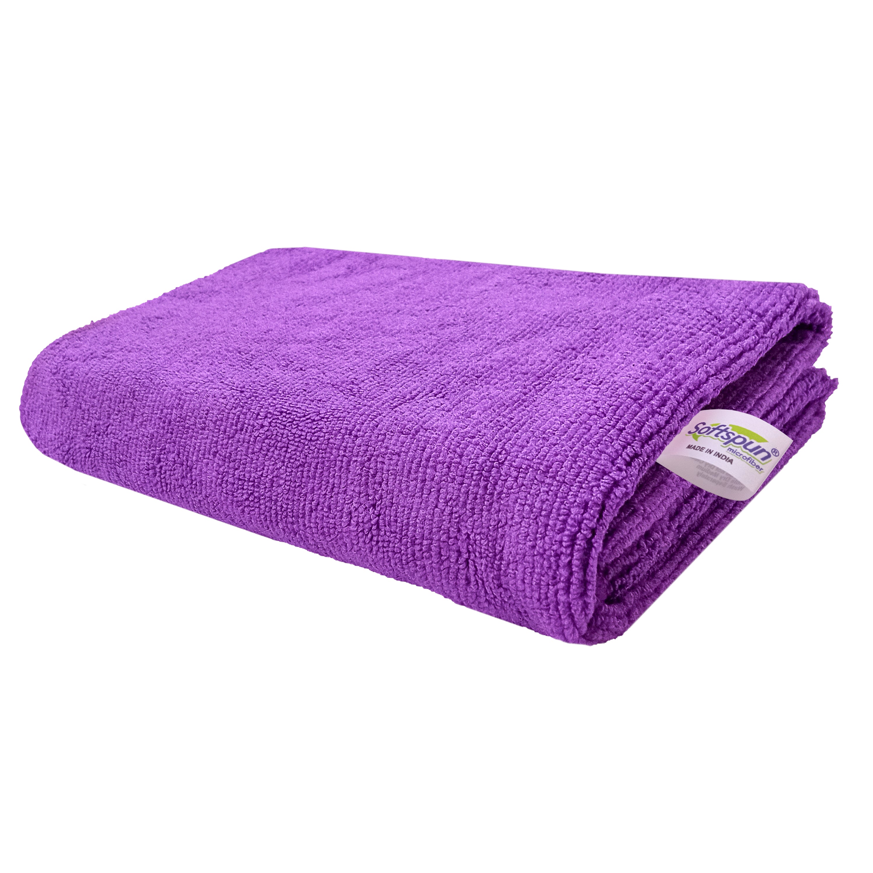 SOFTSPUN Microfiber Face Care Towel, 340 GSM. Super Soft & Comfortable, Quick Drying, Ultra Absorbent in Large Size.