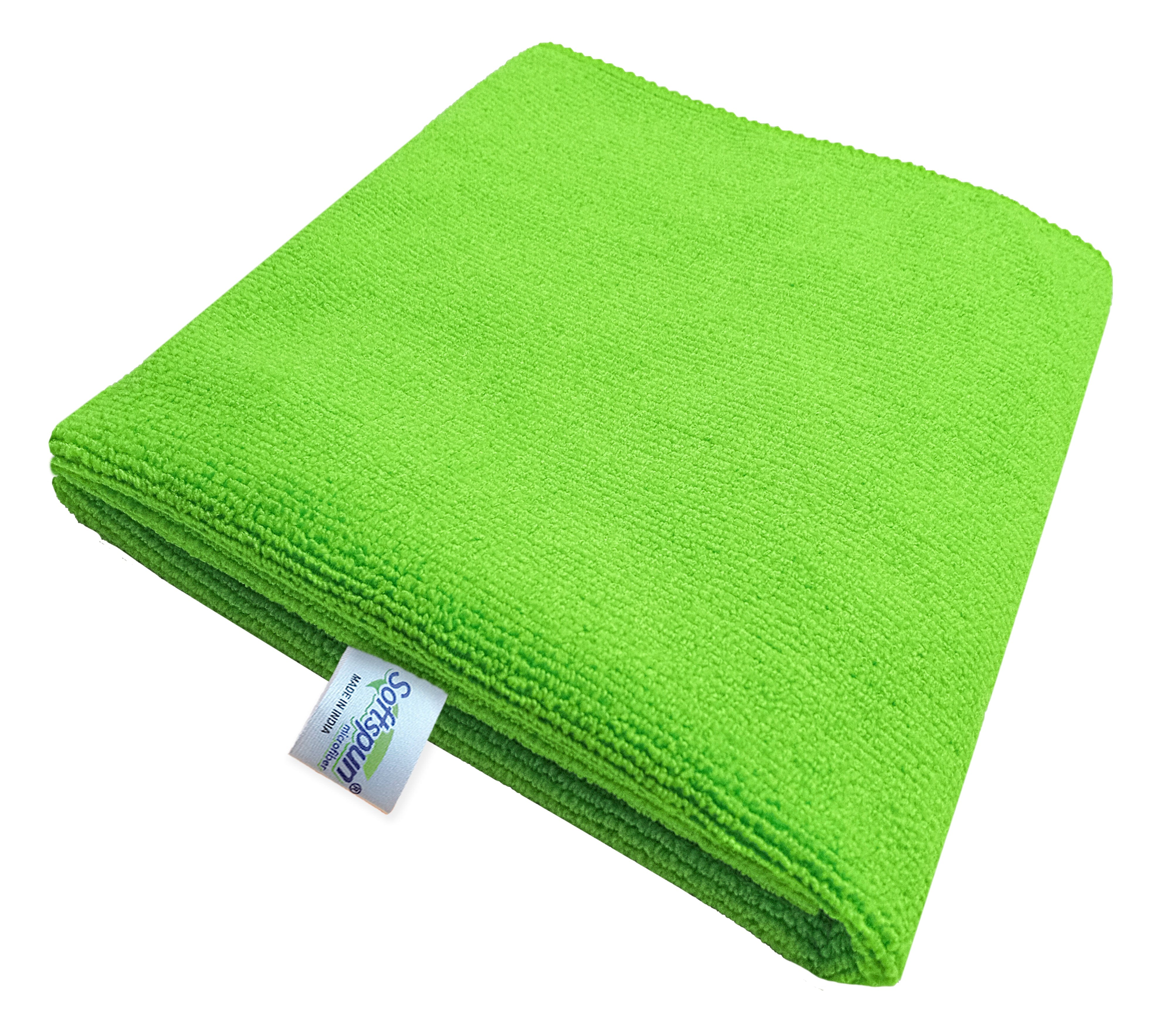 SOFTSPUN Microfiber Hair and Face Care Towel Set of 1 Piece, 340 GSM. Super Soft & Comfortable, Quick Drying, Ultra Absorbent in Large Size.