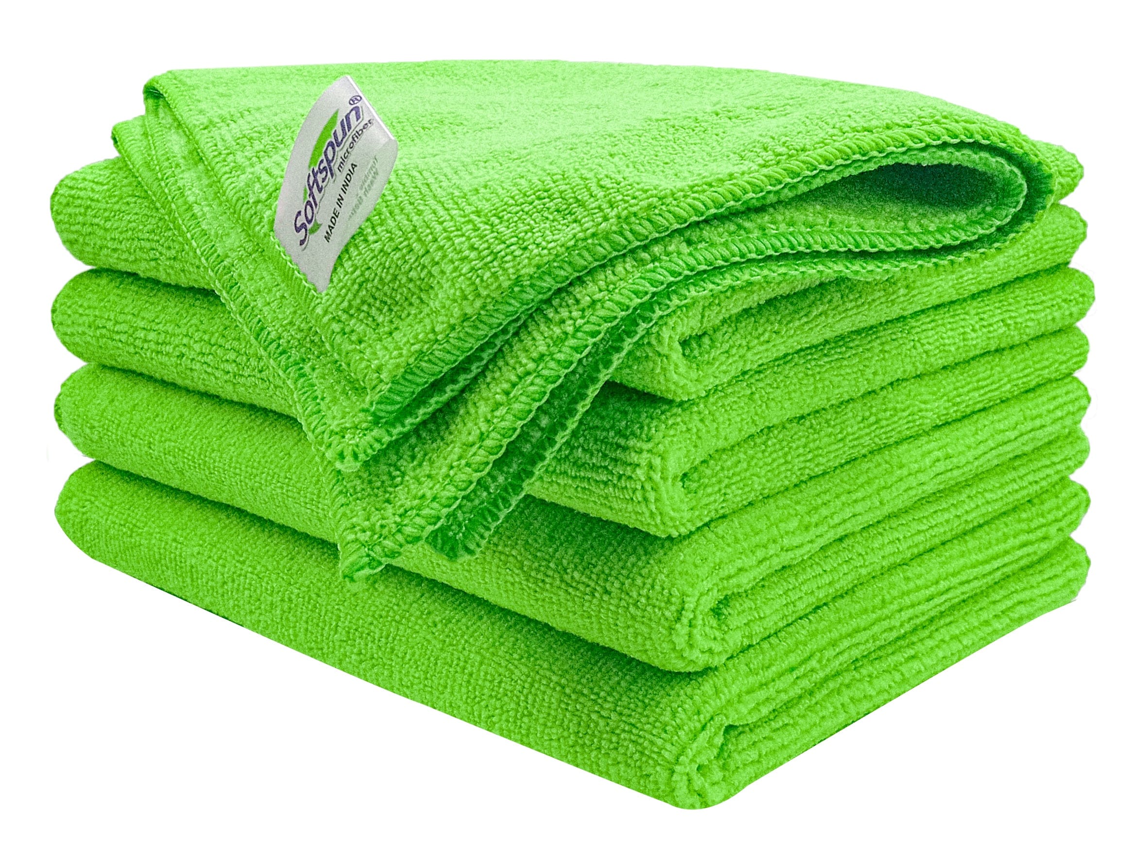 SOFTSPUN Microfiber Baby Face & Bath Towel Set of 3 Pieces, 340 GSM, S