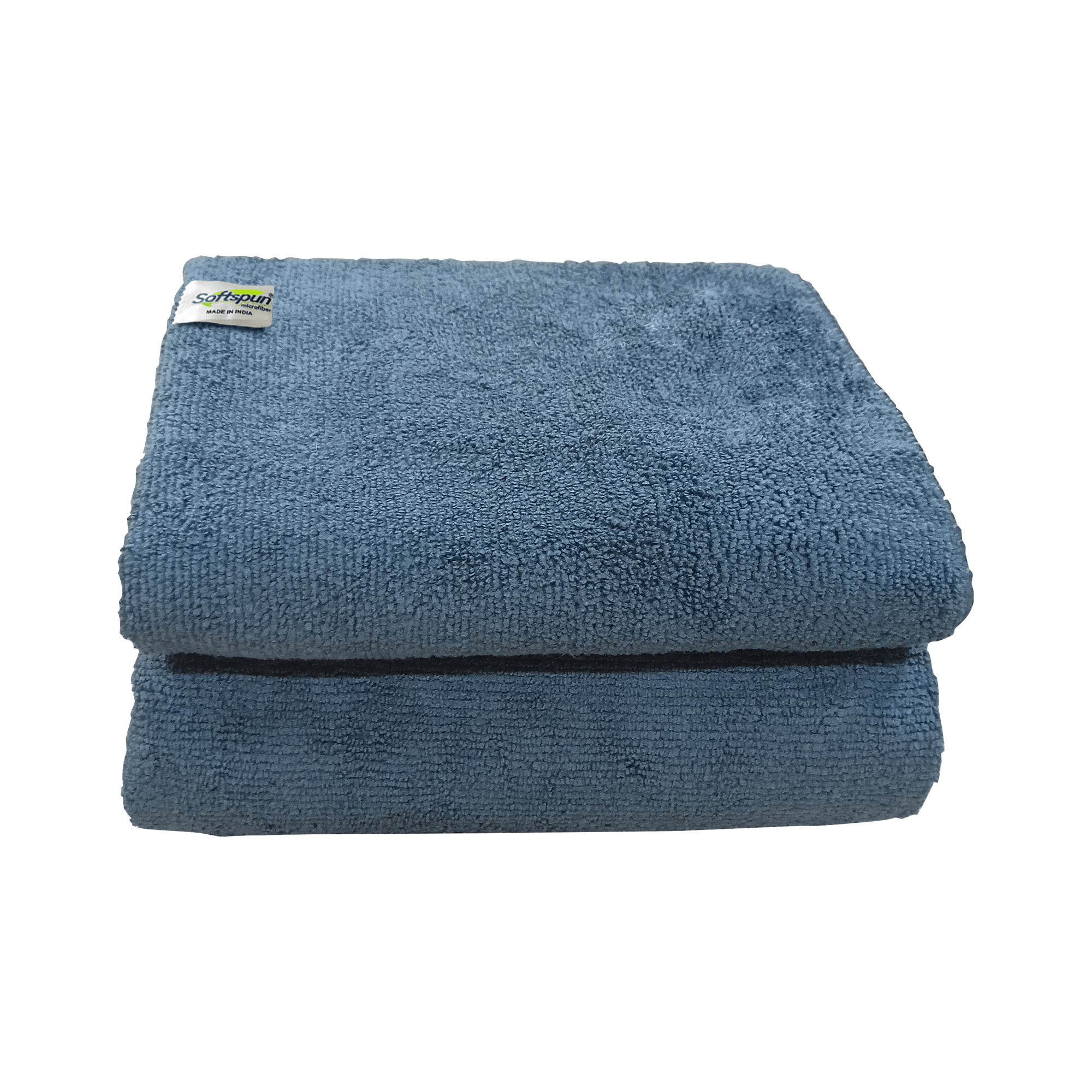 SOFTSPUN Microfiber Baby Face & Bath Towel Set of 2 Pieces, 340 GSM. Super Soft & Comfortable for Newborn Babies, Quick Drying, Ultra Absorbent in Large Size.
