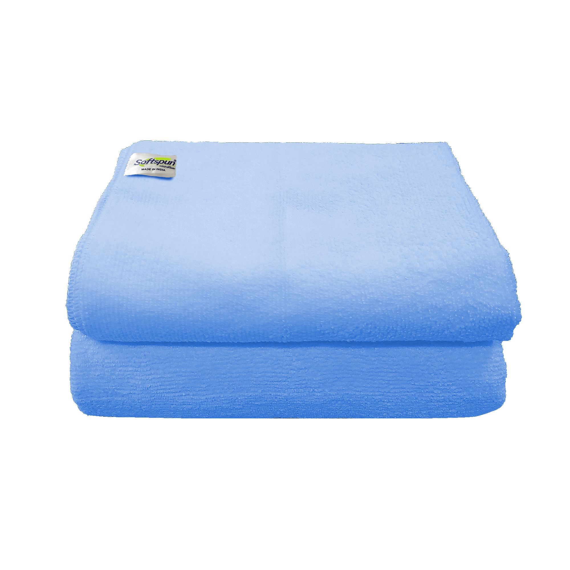 SOFTSPUN Microfiber Baby Face Bath Towel Set of 2 Pieces 340 GSM. S