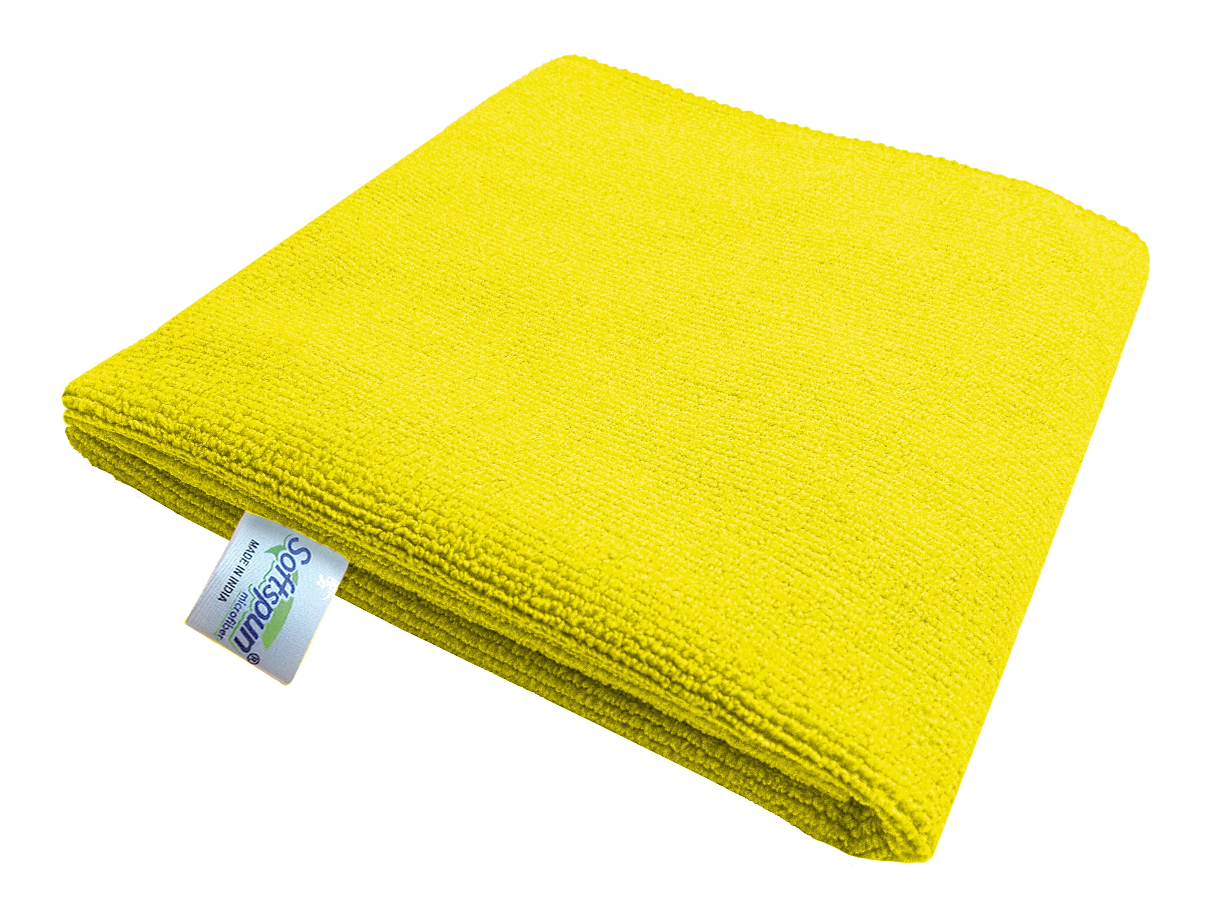 SOFTSPUN Microfiber Hair and Face Care Towel Set of 1 Piece, 340 GSM. Super Soft & Comfortable, Quick Drying, Ultra Absorbent in Large Size.